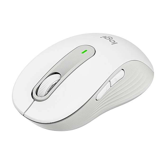 Logitech Signature M650 L Wireless Mouse - OFF-WHITE - EMEA (тъмнейл - 2)