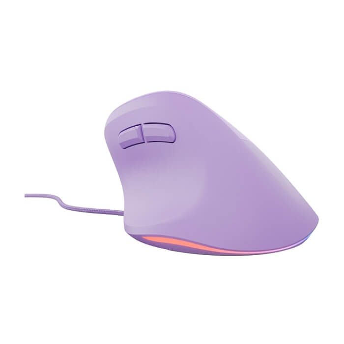 Natec Vertical Mouse Crake 2 Pro 12800DPI Optical Pure Lavander (тъмнейл - 3)