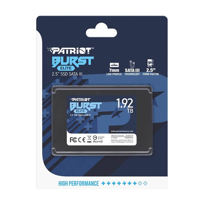 Patriot Burst Elite 1920GB SATA3 2.5 ID 73500 (тъмнейл - 5)