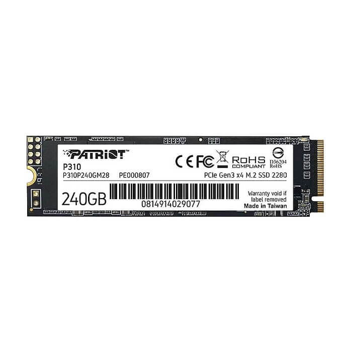 Patriot P310 240GB M.2 2280 PCIE ID 73477 на супер цена