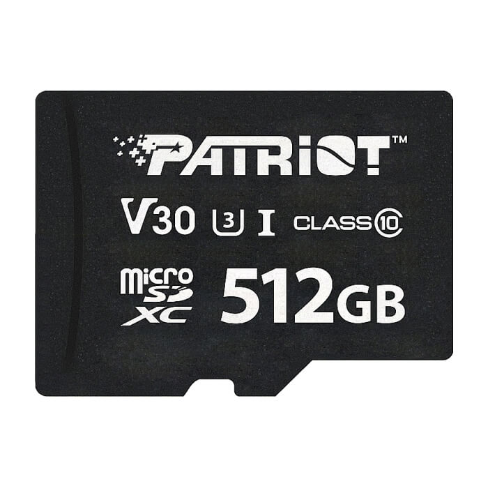 Patriot VX Series 512GB micro SDXC V30 ID 79505