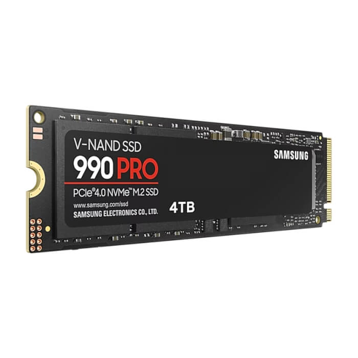 Samsung SSD 990 PRO 4TB PCIe 4.0 NVMe 2.0 M.2 V-NAND 3-bit MLC, 256-bit Encryption, Read 7450 MB/s Write 6900 MB/s ID 97588 (тъмнейл - 4)