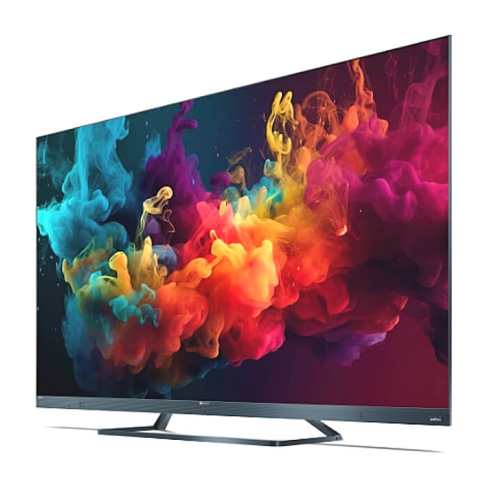 Sharp 65FQ5EG, 65" QLED GOOGLE TV, 4K Ultra HD 144Hz Quantum Dot 3840x2160 Aluminium Slim Frameless, AQUOS AI, DVB-T/T2/C/S/S2, 500 NIT, Active Motion 1400, HARMAN/KARDON, HDR10, Dolby Atmos, Dolby Vision, DTS:X, Google Assistant, HDMI eARC ID 84818 (тъмнейл - 3)