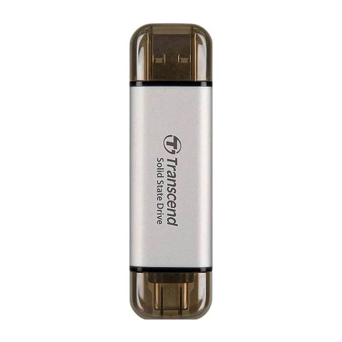Transcend 2TB, External SSD, ESD310S, USB 10Gbps, Type C/A, Silver ID 73301 на супер цена