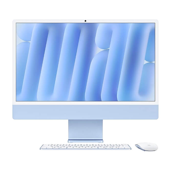 Apple IMAC 24 BLUE/10C CPU/10C GPU/16GB/256-ZEE ID 98217 на супер цена от GT Computers Apple IMAC 24 BLUE/10C CPU/10C GPU/16GB/256-ZEE ID 98217 на супер цена