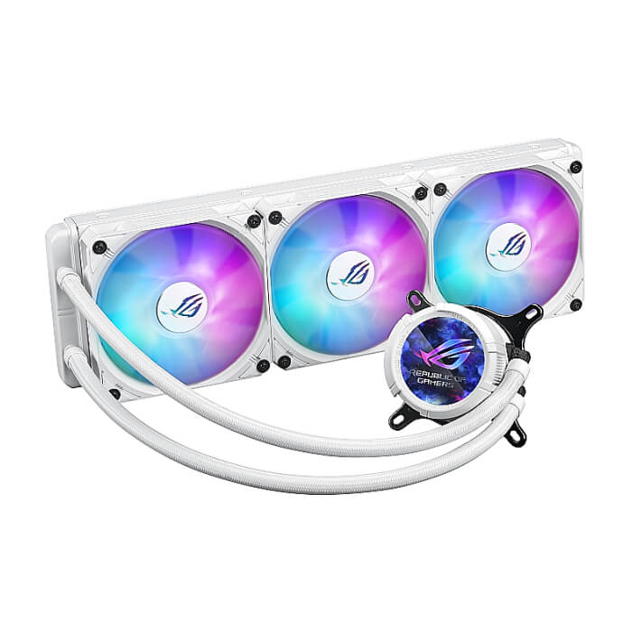 Asus ROG Strix LC III 360 ARGB LCD White ID 92634 (тъмнейл - 3)