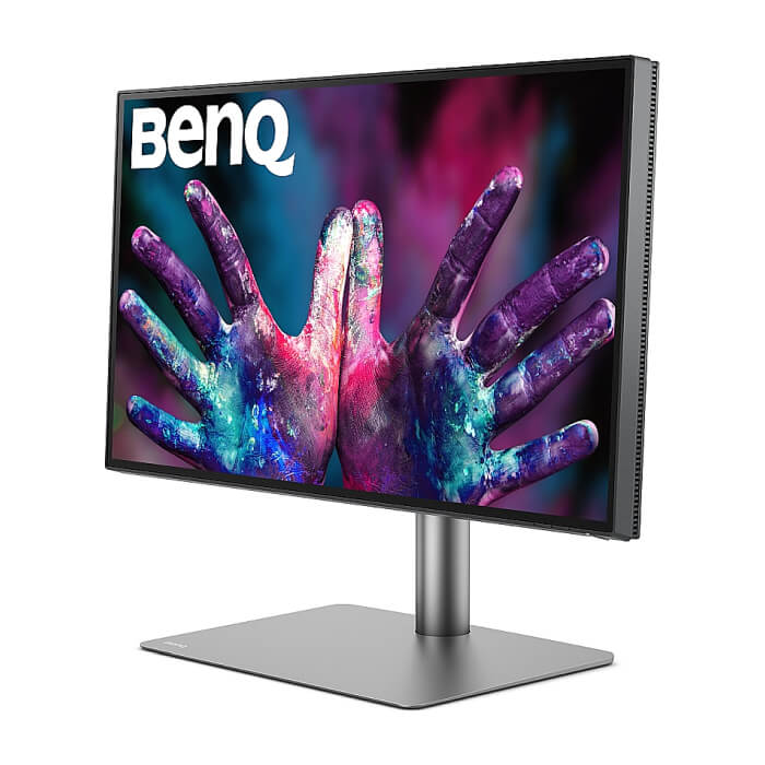 BenQ PD2725U 27" IPS LED 5ms 3840x2160 4K UHD, DesignVue Thunderbolt Mon, AQCOL., 100% sRGB, HDR400, B.I., LBL,KVM Sw, ICCsync, CAD/CAM, DualView, Contr.1200:1, 400 cd/m2, 2xH ID 65291 (тъмнейл - 3)