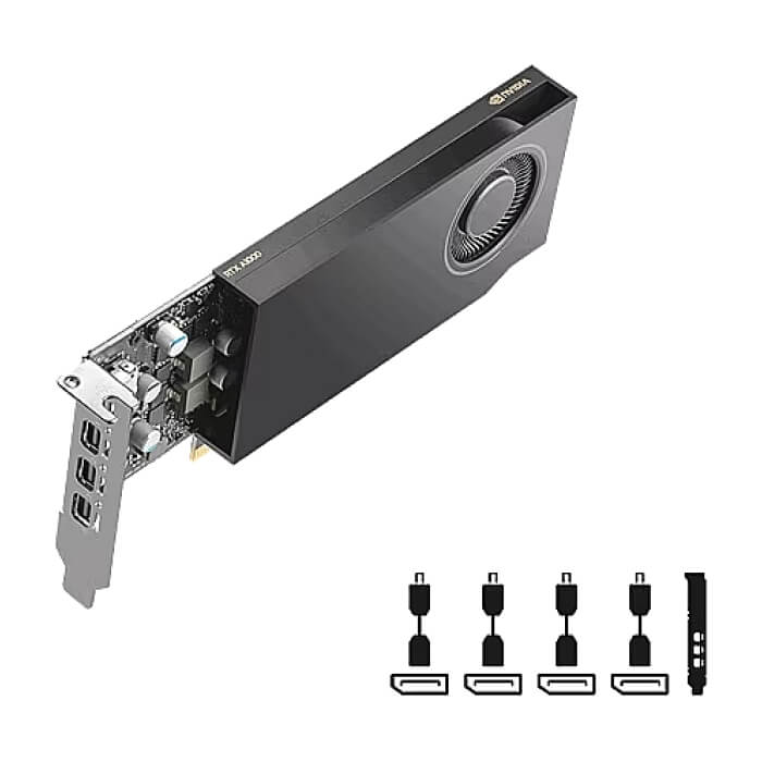 Dell Nvidia RTX A1000 8GB GDDR6 ID 96352 (тъмнейл - 3)