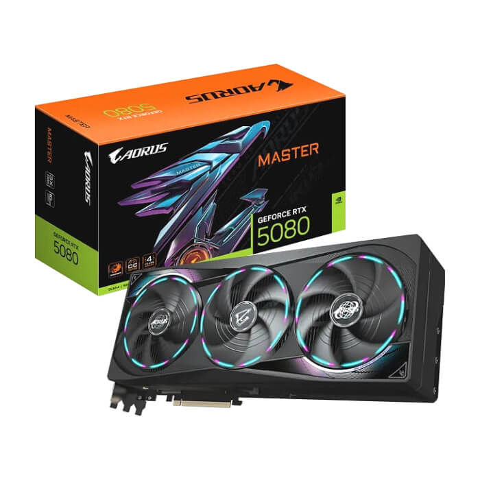 Gigabyte Aorus GeForce RTX 5080 16GB GDDR7 Master ID 98758 (тъмнейл - 4)