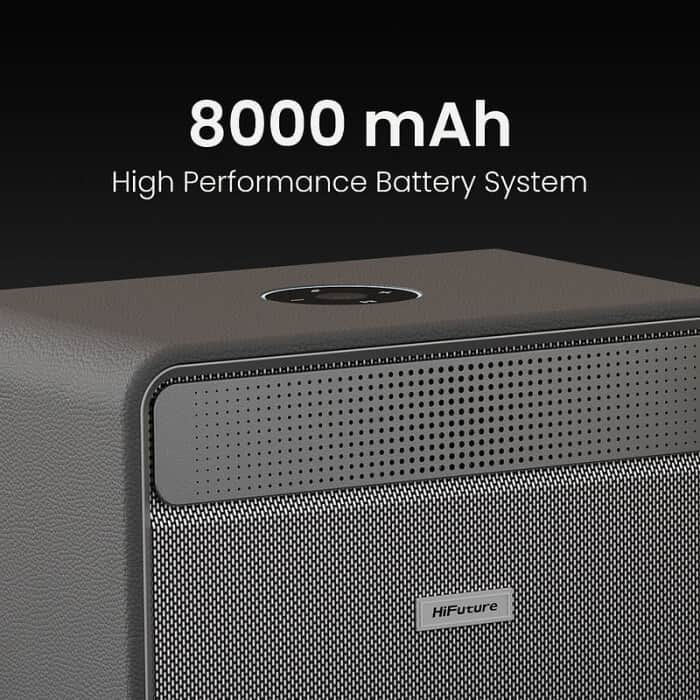 HiFuture Passion X Black, 100W Output (Max.Power), Built-in Powerful DSP with DynaBoost Technology, Crafted Wood Cabin, Wireless 5.4, Two-Way Full Range Speaker System, Built-in 80 ID 94790 (тъмнейл - 2)