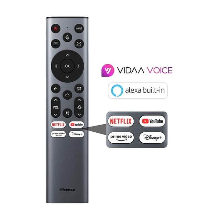 Hisense C2 Ulta Smart mini Laser Projector, 4K Ultra HD 3840x2160, 2000:1, 3000 lum, 60 Hz, Optical Zoom& Digital Zoom,Dolby Vision, IMAX enhanced,Dolby Vision, HDR10+, HDR10, HLG, 2*10W+20W Subwoofer,Designed for XBOX ID 85753 (тъмнейл - 4)