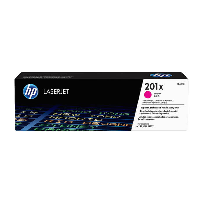 HP 201X High Capacity Magenta Original LaserJet Toner Cartridge (CF403X) ID 68736