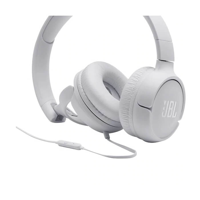 JBL T500 WHT HEADPHONES ID 66482 (тъмнейл - 5)