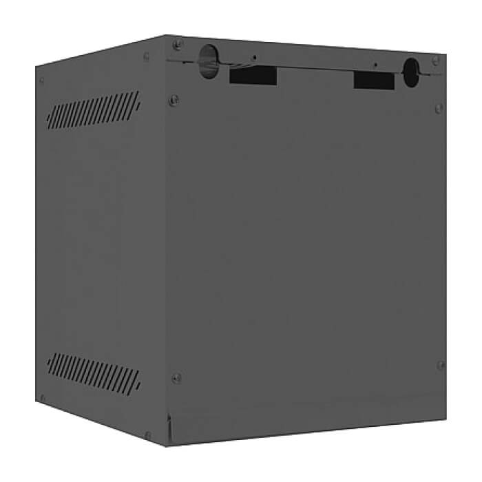 Lanberg rack cabinet 10” wall-mount 6U / 280x310 for self-assembly (flat pack), black ID 71860 (тъмнейл - 5)