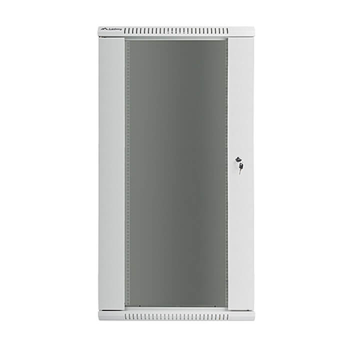 Lanberg rack cabinet 19" wall-mount 27U / 600x600 for self-assembly (flat pack), grey ID 71872 (тъмнейл - 2)