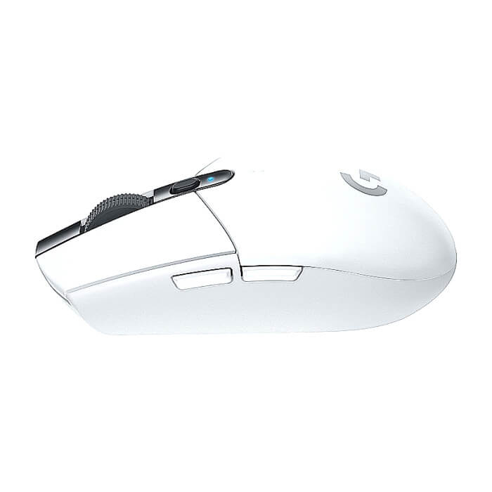 Logitech G305 Wireless Mouse, Lightsync RGB, Lightspeed Wireless, HERO 12K DPI Sensor, 400 IPS, 6 Programmable Buttons, White (тъмнейл - 4)
