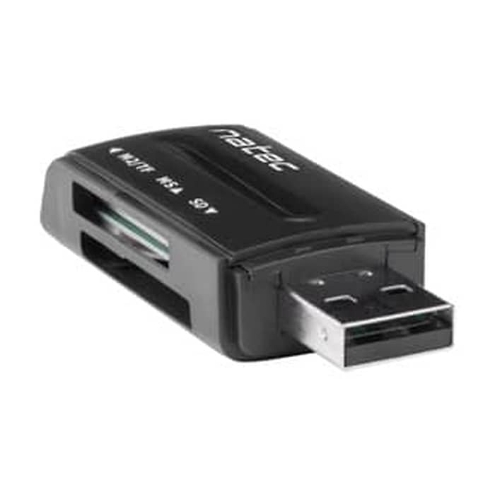Natec Card Reader MINI ANT 3 SDHC MMC M2 MICRO SD USB 2.0 Black (тъмнейл - 2)