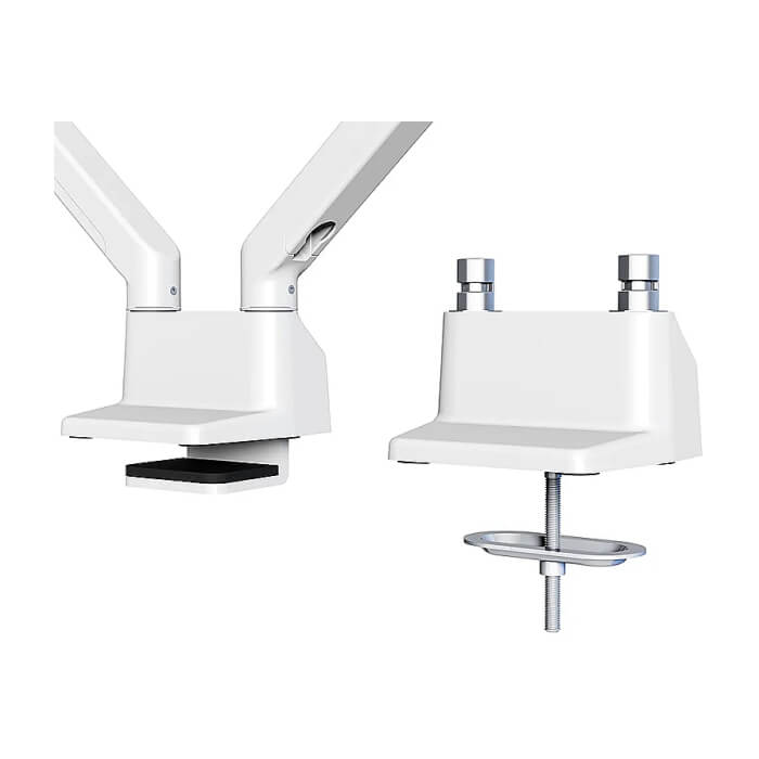 Neomounts by NewStar Flat Screen Desk Mount (clamp/grommet) for 2 Monitor Screens ID 66803 (тъмнейл - 4)