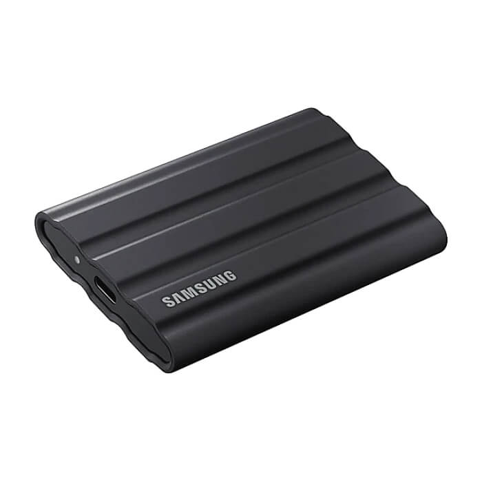 Samsung Portable NVME SSD T7 Shield 2TB , USB 3.2 Gen2, Rugged, IP65, Read 1050 MB/s Write 1000 MB/s, Black ID 97571 (тъмнейл - 5)