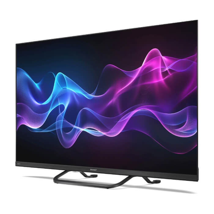 Sharp 32HF3865E, 32" QLED Google TV, FHD 1920x1080 Frameless, 1 000 000:1, DVB-T/T2/C/S/S2, HDR10, Speaker 2x8W, Dolby Digital, Google Cast, 3xHDMI (ARC/CEC), CI+, 3.5mm Headp ID 93554 (тъмнейл - 3)