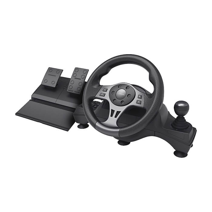 TRUST GXT 289 Movi Racing wheel - Black ID 86706 (тъмнейл - 4)