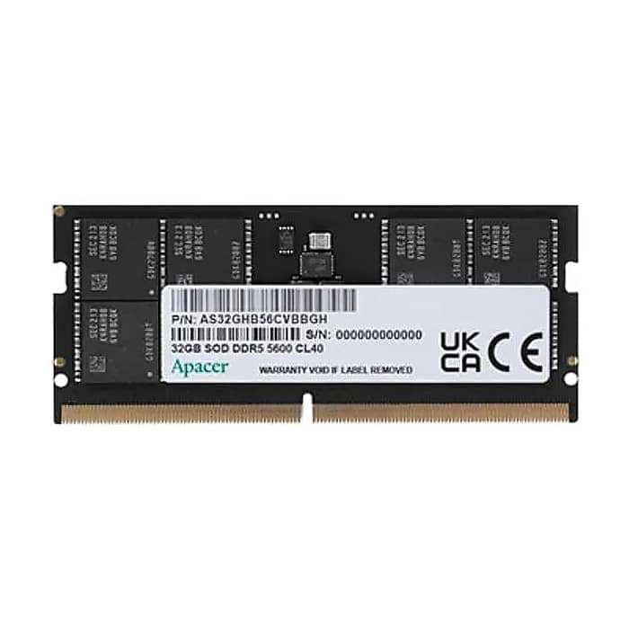 Apacer 32GB Notebook Memory - DDR5 SODIMM 5600Hz на супер цена