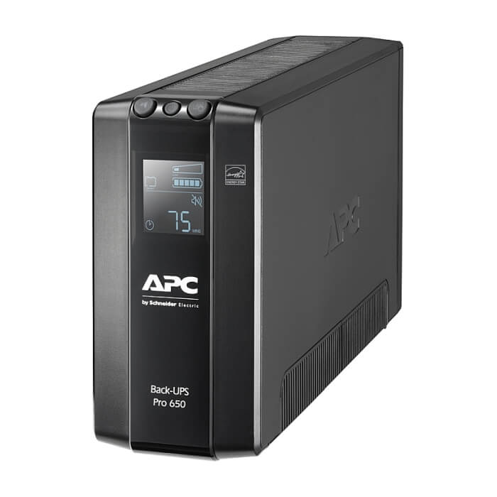 APC Back UPS Pro BR 650VA, 6 Outlets, AVR, LCD Interface ID 75556 на супер цена от GT Computers APC Back UPS Pro BR 650VA, 6 Outlets, AVR, LCD Interface ID 75556 на супер цена
