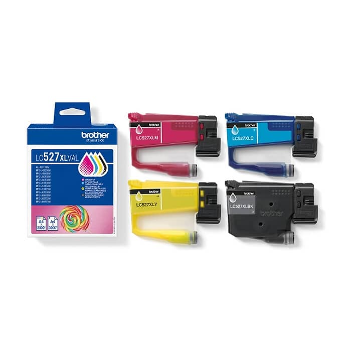 Brother LC527XLVAL Coloured Multipack Ink Cartridge for MFCJ5010DW/MFCJ5110DW ID 99451 на супер цена