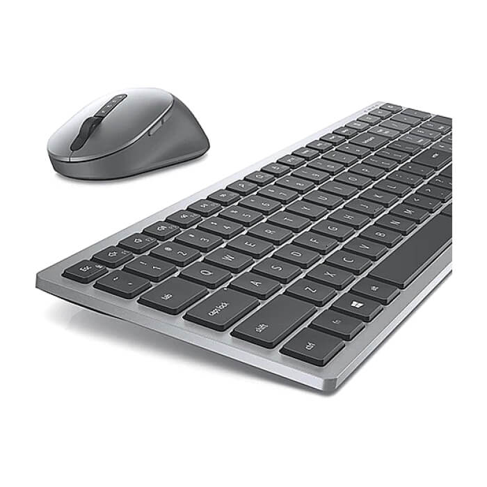 Dell Multi-Device Wireless Keyboard and Mouse - KM7120W - US International на супер цена