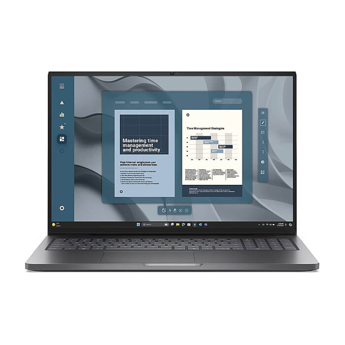 Dell Pro 16 PC16255, AMD Ryzen 5 PRO 230 (22 MB, 6C, up to 4.9 GHz, 16 TOPS NPU), 16.0" FHD+(1920x1200) IPS, AG, 300nits, 1x16 GB, DDR5, 5600 MT/s, 1 TB SSD, AMD Radeon 760M, ID 90457