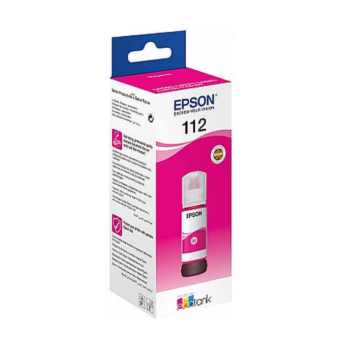 Epson 112 EcoTank Pigment Magenta ink bottle ID 69641 (тъмнейл - 2)