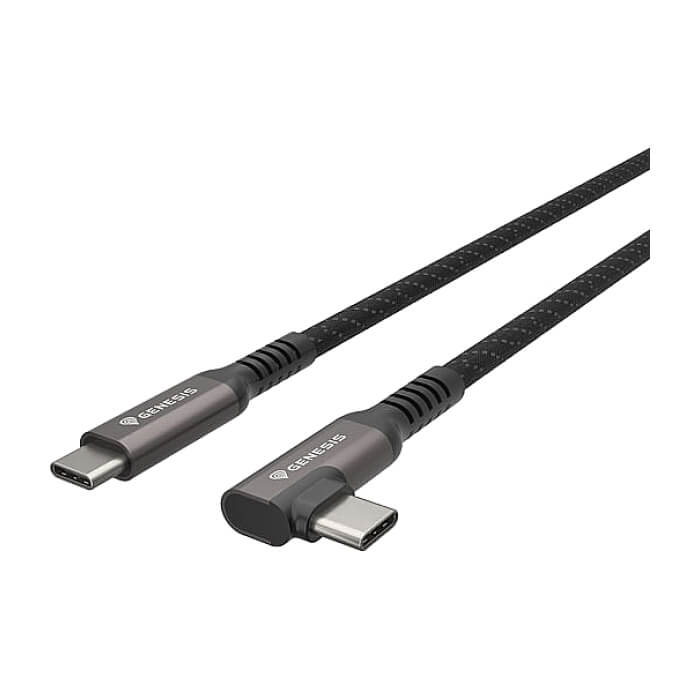 Genesis Cable USB-C M/M 3.1 GEN 2, 10GB/S PD60W VR, 3m, Black ID 82236 (тъмнейл - 2)