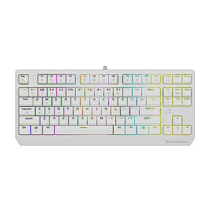 Genesis Gaming Keyboard Thor 230 TKL US RGB Mechanical Outemu Brown White Hot Swap на супер цена