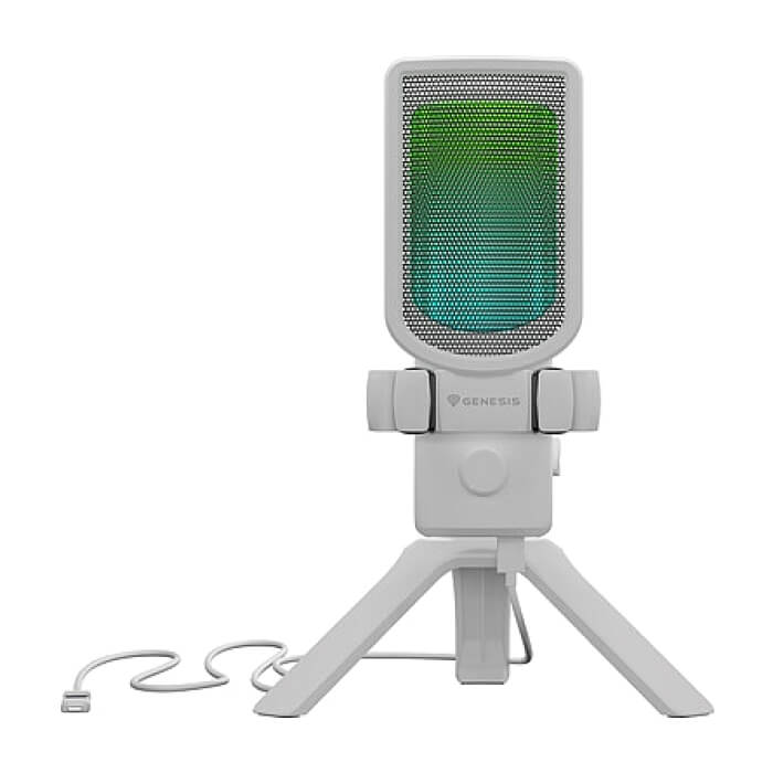 Genesis Microphone Radium 250 USB Stand White ID 93464 (тъмнейл - 5)