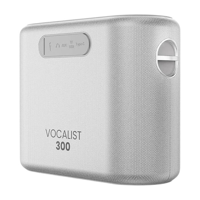 HiFuture Vocalist 300 Silver, 150W Output, Karaoke Enable, Two Wireless Microphone, 18000mAh Battery (Support Power Bank), RGB Lighting, Pair to Play (TWS Mode), Bluetooth 5.3 ID 94755 на супер цена