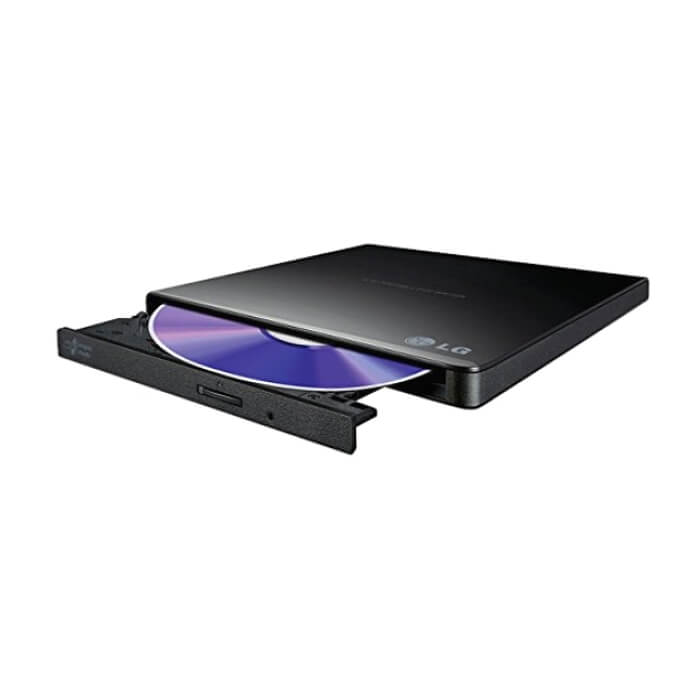 Hitachi-LG GP57EB40 Ultra Slim External DVD-RW, Super Multi, Double Layer, TV connectivity, Black на супер цена