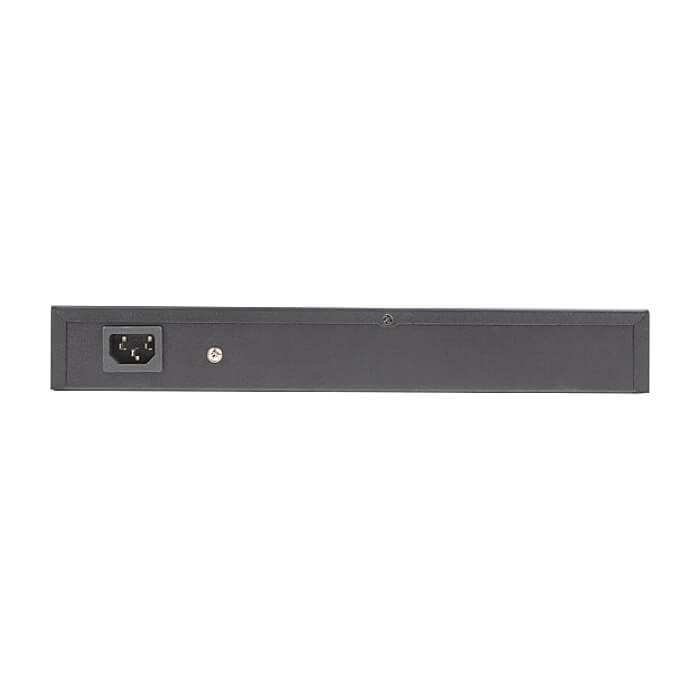 Lanberg switch 16x 100mb poe+/2x 1GB/1x sfp unmanaged rack 10" & 19" gigabit ethernet 150w (тъмнейл - 2)