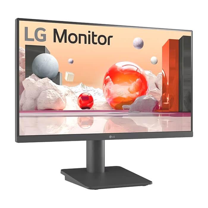 LG 24MS550-B, 23.8" IPS, AG, 5ms, 100Hz, 1000:1, 250cd/m2, Full HD 1920x1080, NTSC 72%, Reader Mode, 2xHDMI, Speaker 2W x 2, Tilt, Height, Reader Mode, Headphone Out, Black ID 79406 (тъмнейл - 3)