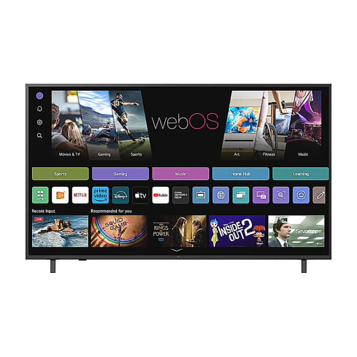 LG 65UA74003LB, 65" 4K UltraHD TV 4K (3840x2160), DVB-T2/C/S2, webOS 25 Smart, ThinQ AI, Alpha 7 AI Processor, WiFi, HDR10 pro, HLG, ALLM/HGiG, 4K Upscaling, AI Sound pro, Mul ID 92047