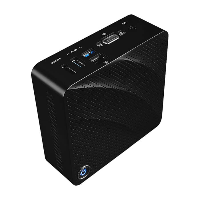 MSI CUBI N 8GL-002BEU, Barebone Mini-PC, Intel Gemini Lake Pentium N5000 (1.1GHz, up to 2.7GHz), without RAM (0GB), 1x DDR4 SO-DIMM, NO SSD, NO HDD, Gigabit LAN, WiFi 802.11 AC, BT 4.2, NO OS, 40 W, Black ID 62494 (тъмнейл - 3)