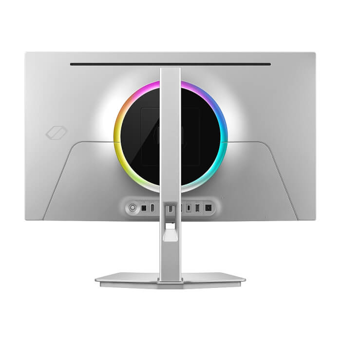 Samsung 27'' LS27HG800SU Odyssey OLED G8 4K 3840x2160 0.03ms 240Hz Glare Free DP 2.1 (UHBR20) & USB-C (98W) Silver ID 98803 (тъмнейл - 2)
