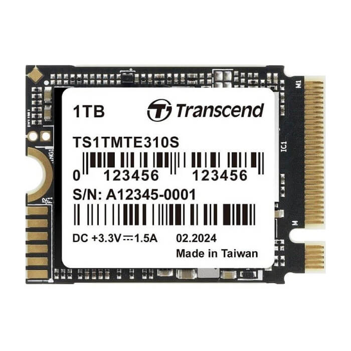 Transcend 1TB, M.2 2230, PCIe Gen4x4, NVMe, 3D TLC, DRAM-less ID 82238 на супер цена