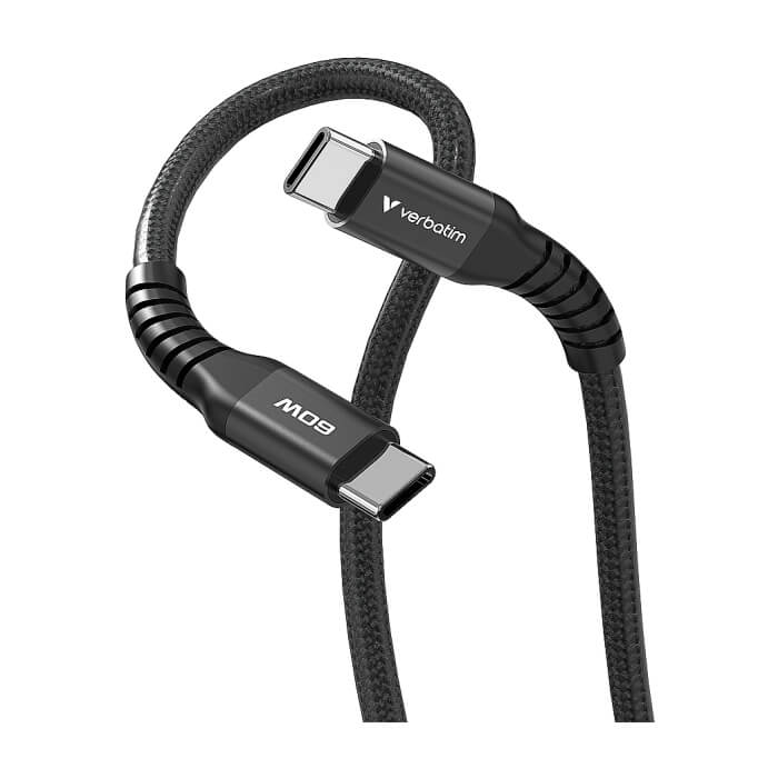 Verbatim Sync & Charge USB-C to USB-C 100W Magnetic 120 cm - Black ID 84959 (тъмнейл - 4)