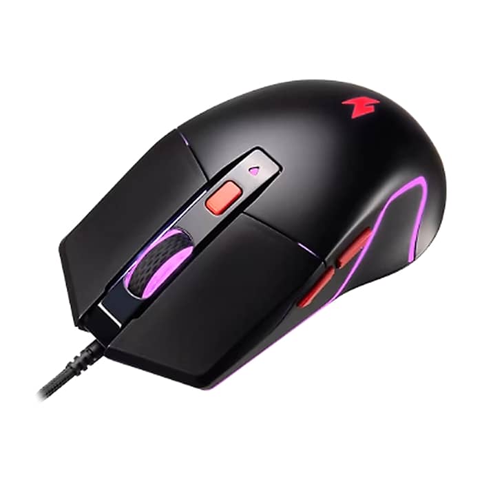 Acer Nitro Mouse NMW100 Black, Up to 7200 dpi, Wired, 6 buttons, Retail Pack (тъмнейл - 2)