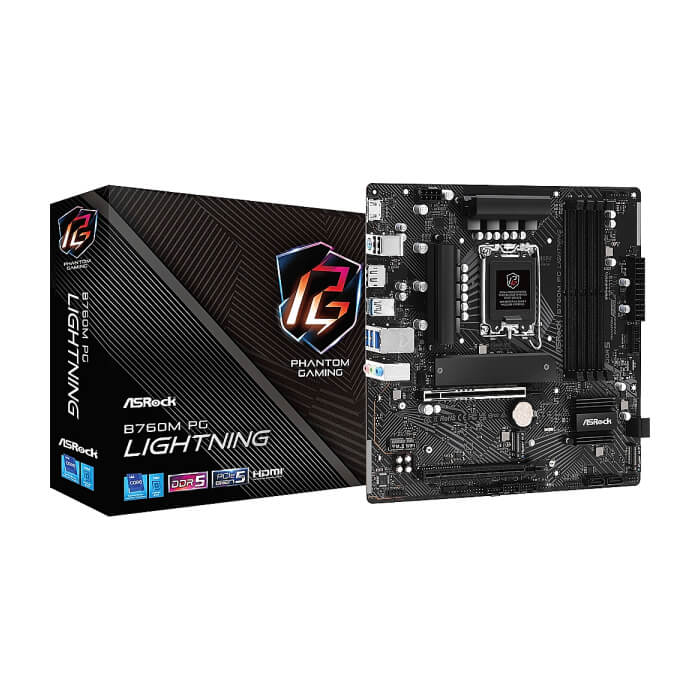 Asrock B760M Phantom Gaming Lightning ID 63449 (тъмнейл - 2)