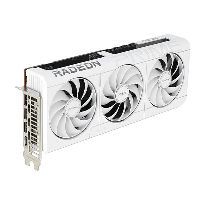 Asus Prime RX 9070XT 16GB GDDR6 OC White ID 92218 (тъмнейл - 3)