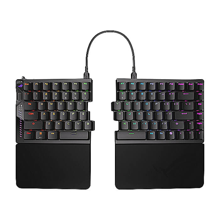 Asus ROG Falcata keyboard Gaming USB + RF Wireless + Bluetooth Black (тъмнейл - 2)