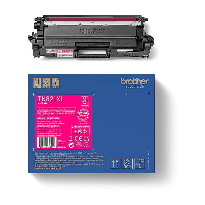 Brother TN-821XLM Magenta Toner Cartridge High Yield ID 69192 (тъмнейл - 3)