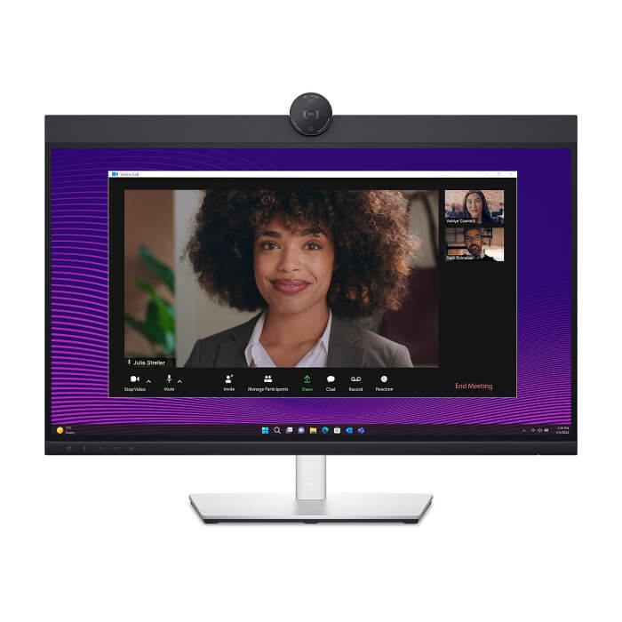 Dell P2724DEB, 27.0" Video Conferencing AG, IPS, 5ms, 1000:1, 350 cd/m2, QHD (2560x1440), 99% sRGB, Webcam, 2x5W speakers, Microphone, USB-C up to 90W PD, USB 3.2, HDMI, DP, RJ45, Height, Swivel, Tilt, Pivot, Black ID 65203 на супер цена
