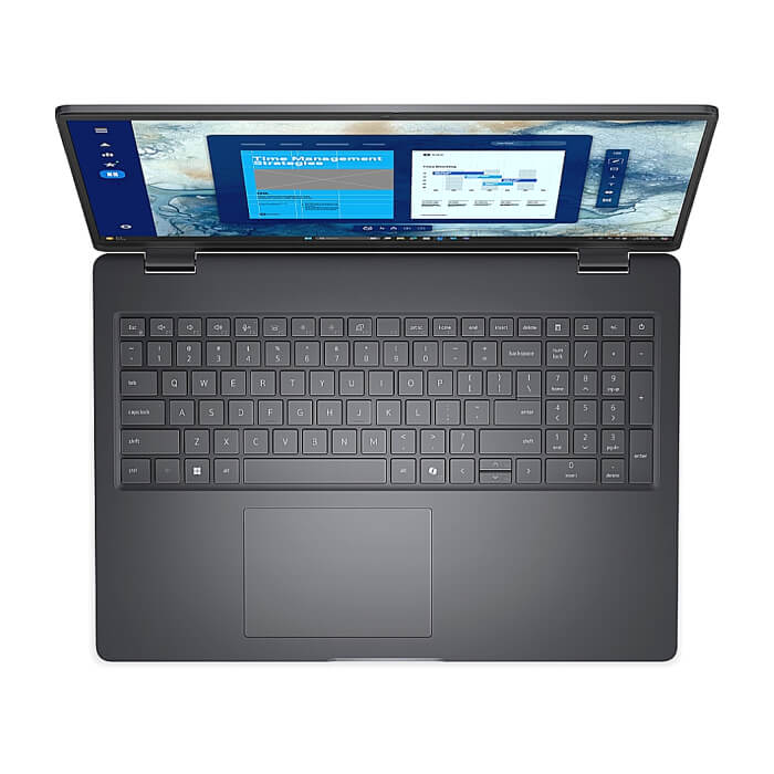 Dell Pro 16 PC16250, Intel Core 5 120U (10 cores, up to 5.0 GHz), 16" FHD+(1920x1200) IPS, 300nits AG, 16 GB: 1 x 16 GB, DDR5, 5200 MT/s, 512 GB SSD, Intel graphics, FHD HDR I ID 94693 (тъмнейл - 4)